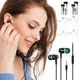 thumbnail image 1 of Xihbxyly Ofertas Flash de Hoy Ofertas Prime Cables Auriculares Electrificados, Micrófonos, Auriculares Internos, Aislamiento, Potente Alta Definición, Compatible con Mayores de Auriculares 3,5 Mm., 1 of 6