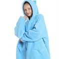 thumbnail image 3 of Sofullue Kids Child Wearable Hoodie Blanket Cartoon Animal Warm Fleece Sweatshirt Towel, 3 of 19