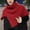 Red, variant on Baqcunre Clearance! Scarf for Women, Women's Solid Color Slit High Collar Shawl Knitted Scarf Warm Pullover Woolen Scarf,