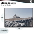 thumbnail image 4 of Stupell Industries Rustic Lodge One Room Schoolhouse Black Framed Giclee Art, 18 x 12, by Nathan Larson, 4 of 8