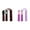 Deep purple with pink + black with red, variant on Kids Jump Ropes,Adjustable Soft Skipping Rope, Kids Fitness Equipment with Foam Handles for Kids - Sky Blue with Watermelon Red+ sky blue