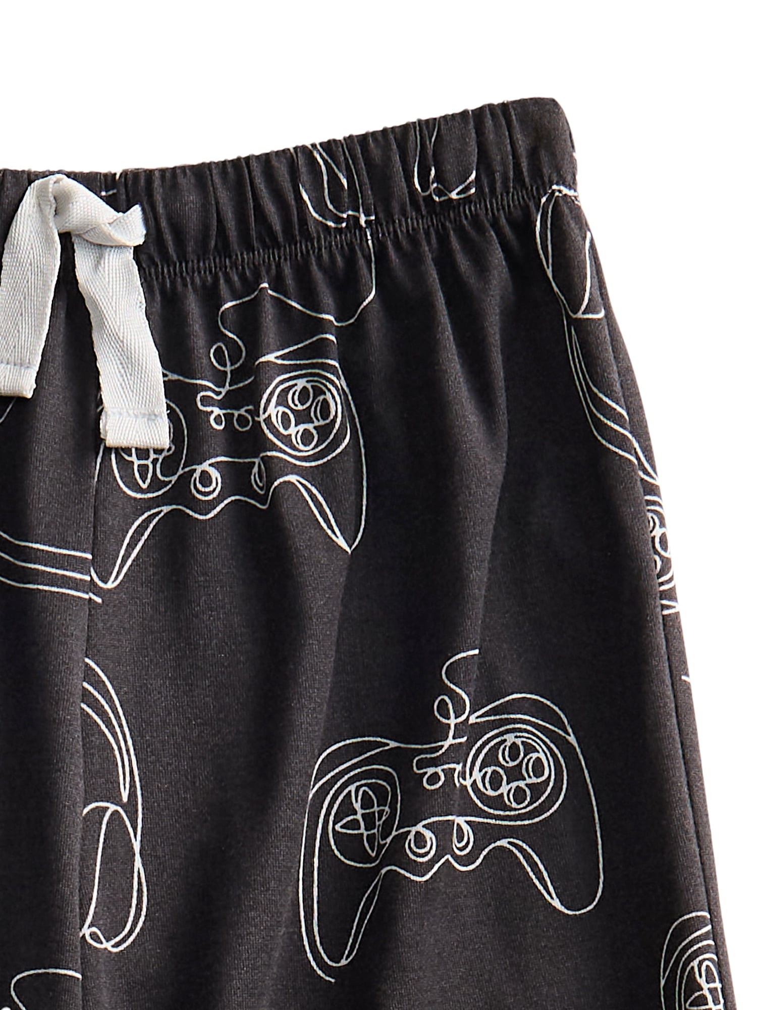 Wonder Nation Boys Sleep Pants and Shorts Set, 2-Pack, Sizes 4-18