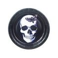 thumbnail image 1 of 8ct 9in round plate - skull, 1 of 5