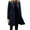 Navy Blazer Women, variant on Brnmxoke Womens Business Casual Blazers Winter Wool Blend Trench Coat Long Sleeve Notch Lapel Single Breasted Blazer Jackets