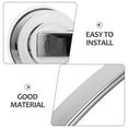 thumbnail image 3 of Beaupretty Safety Shower Grab Bar Abs Silver 1Pack Wall Mounted Bathtub Handrail, 3 of 8