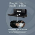 thumbnail image 3 of Foundations Ultra Horizontal Baby Changing Station, EZ Mount Backer Plate Included, Black (200-EH-02), 3 of 10