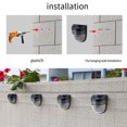 thumbnail image 3 of Kearding Paquete de 2 luces solares IP65 impermeables para caminos, paisaje urbano, lámpara brillante recargable, herramienta de iluminación decorativa Jardín y Patio Kearding HA065103-00, 3 of 6