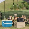 thumbnail image 4 of Food Cooler, Portable Cooler Box PU  For Picnic Camping, 4 of 8
