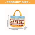 thumbnail image 5 of Cartoon Insulated Lunch Handbag Waterproof Thermal Food Bag for Daily Commutes, 5 of 14