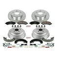 thumbnail image 3 of PowerStop Front and Rear Z23 Evolution Sport Brake Pad Rotor Drum and Shoe Kit Fits: DODGE MITSUBISHI Select Models K15254DK, 3 of 10