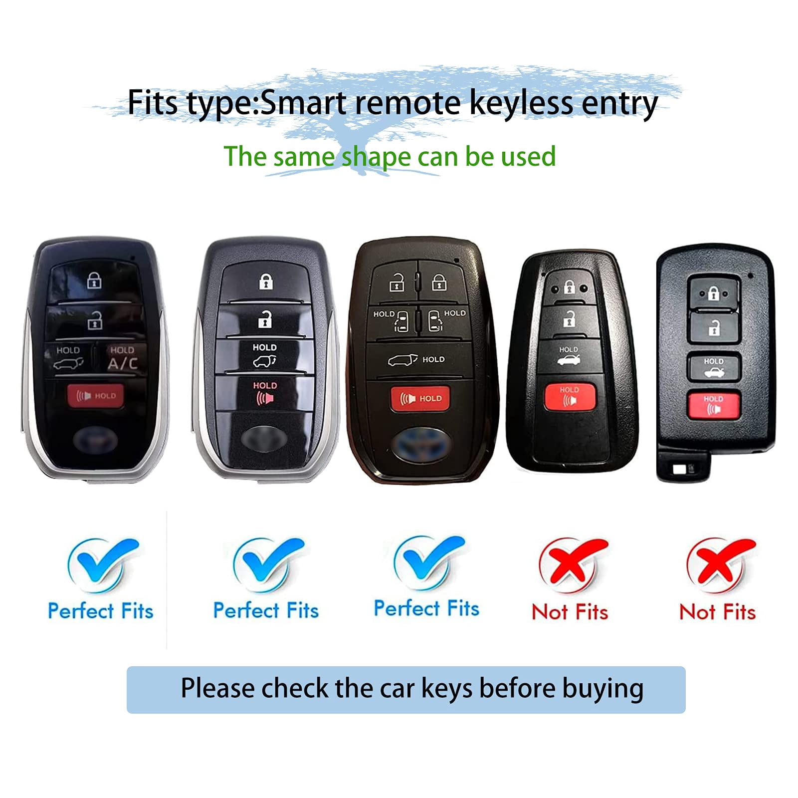 Key Fob Cover Case for Toyota Sienna 2021 Metal Smart Key Protection Holder Shell,Compatible for 2021 RAV4 Prime