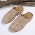 thumbnail image 6 of Taylonsss Women's Comfortable Slip-On Wedge Heel Sandals with Thick Bottom Breathable Faux Leather for Casual Everyday Wear in Warm Weather, 6 of 9