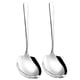 thumbnail image 2 of 2 cucharas grandes de acero inoxidable para servir buffet con mango largo., 2 of 8