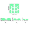 thumbnail image 3 of BOBOMOTI Halloween Decorations Clearance Halloween Fluorescent Window Clings Removable for School Shop Home Decor/Indoor Party Decorations, 3 of 5
