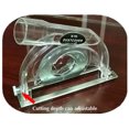 thumbnail image 2 of Couvercle Anti-Poussière Facile à Installer pour Meuleuse d'Angle à Main à Lames de Scie 3 "/4"/5", 2 of 8