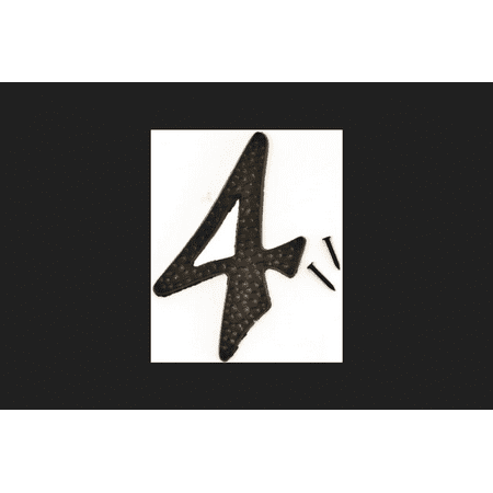 HY-KO PRODUCTS DC-3/4 BLK #4 COLONIAL NUMB3IN