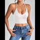 thumbnail image 5 of Camisola Básica de Tirantes Finos con Cuello en V y Canalé para Mujer (2025). M, 5 of 9