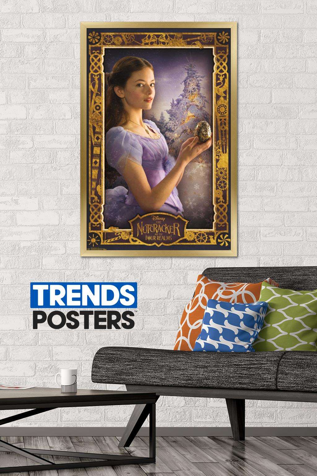 Disney The Nutcracker - Clara Wall Poster, 22.375" x 34", Framed