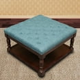 thumbnail image 5 of Cairona Fabric 30-inch Tufted Shelved Ottoman, Multiple Colors, 5 of 5