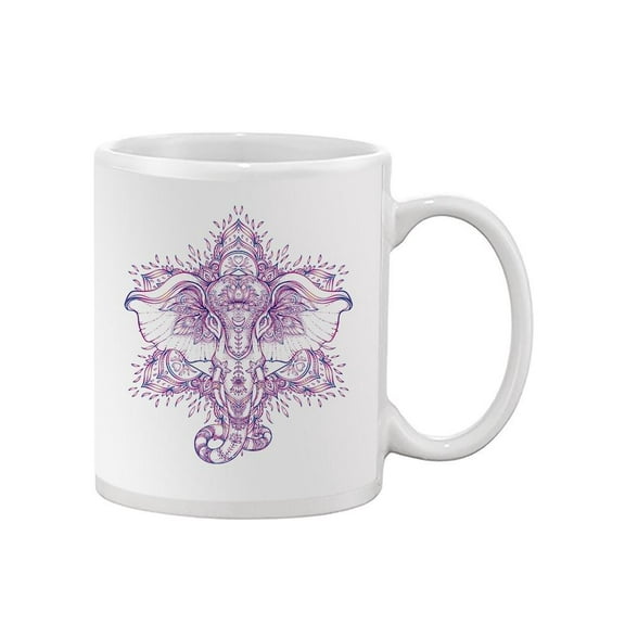 Elephant Tribal Design Mug  -Image by Shutterstock,
