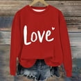 thumbnail image 1 of TaTaai Hoodies Shirts for Women Early Fall Long Sleeve Tops Vintage Graphic Outfits Tops Fashion Pullover Tees Gift, 1 of 6