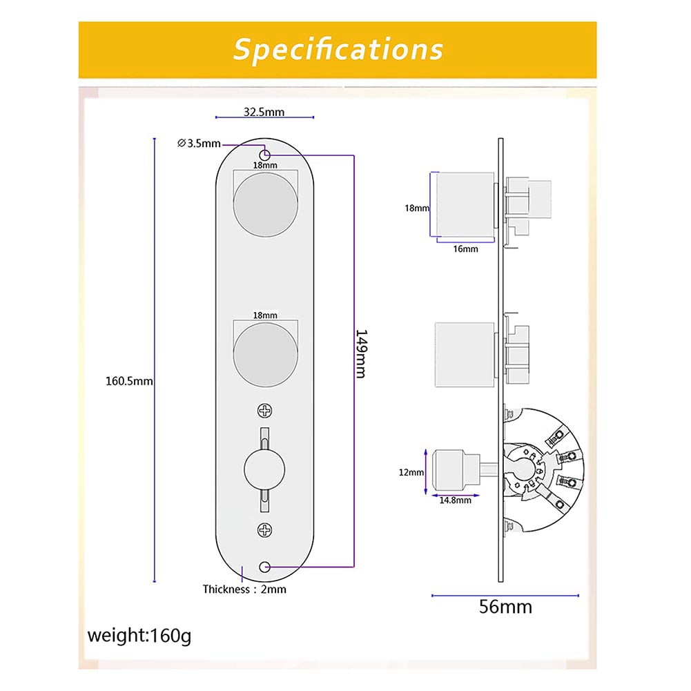 Prewired Guitar Control Plate Assembly,Loaded 3-Way Blade Switch Push Pull Potentiometer Excellent Pot Speed Knobs