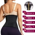 thumbnail image 4 of Faja reductora de cintura para mujer, corsé moldeador de cintura, cinturón adelgazante, 4 of 6