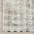 thumbnail image 4 of nuLOOM Jeni SuperiorWash Solid Faux Rabbit Machine Washable Area Rug, 2' 6" x 8', Runner, Jeni Grey, 4 of 10