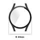 thumbnail image 1 of Estuche con marco protector de vidrio templado para Samsung Galaxy Watch4 44 mm (negro) Ehuebsd Para estrenar, 1 of 8