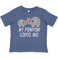 thumbnail image 3 of Inktastic My Pawpaw Loves Me Boys or Girls Baby T-Shirt, 3 of 5