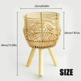 thumbnail image 3 of Cqxid Storage Case Under $20 Home & Garden Home Textile Storage Sunjoy Tech Flower Stand Good Supporting Load Bearing Weather Drop High Foot Standing Bonsai Rack Living Room Supply, 3 of 8