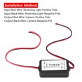thumbnail image 3 of 12V DC Car Rearview Camera Power Relay Capacitor Filter Rectifier, 3 of 8