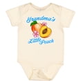 thumbnail image 3 of Inktastic Grandmas Little Peach Girls Baby Bodysuit, 3 of 5