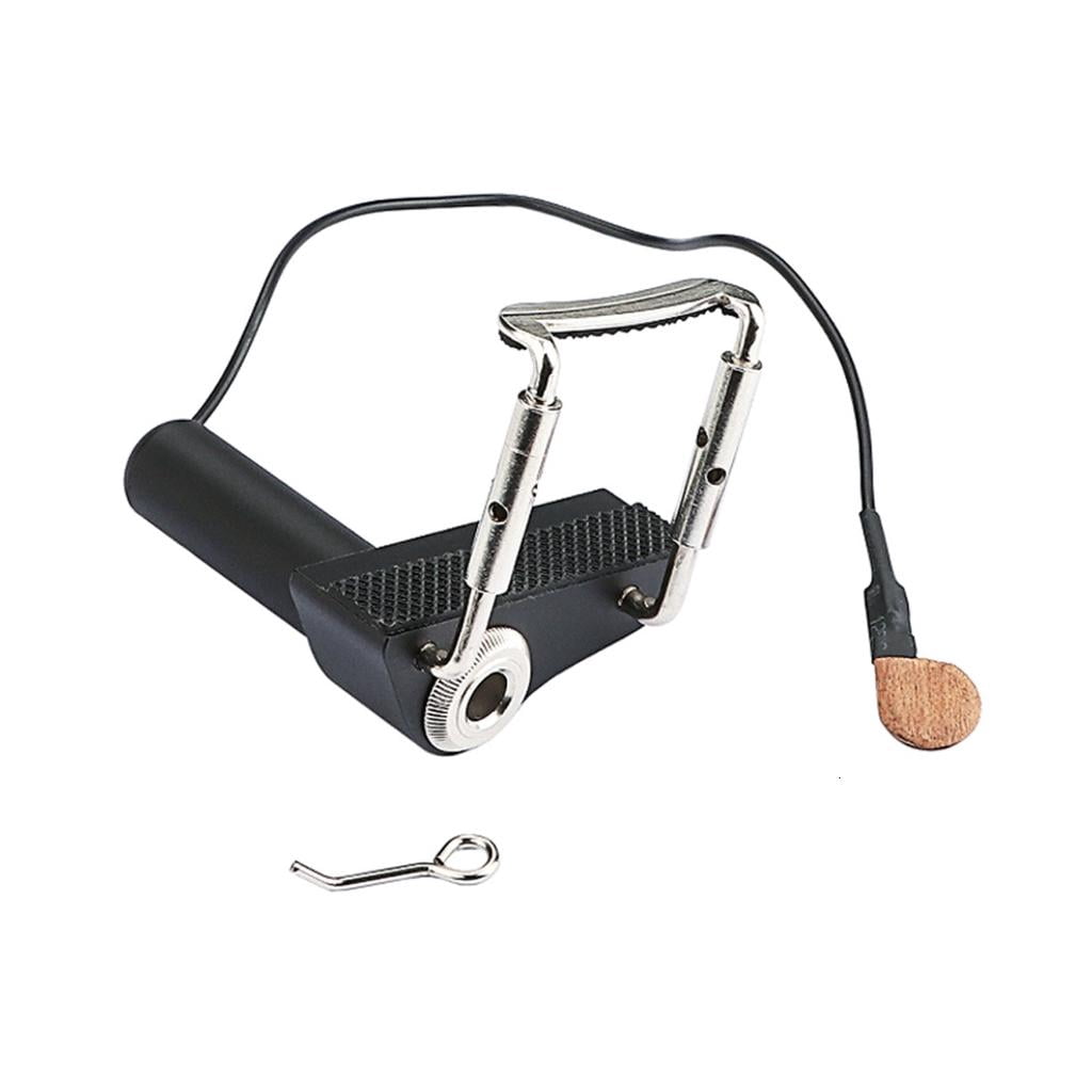 CEORPER Portable Piezo Violin Pickup Acoustic Sound Violin Bridge Pickup Professional Violin Viola Pickup Violin Accessories