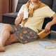 thumbnail image 5 of Balery cute fall fox leaf Pantalones cortos de pijama de punto de algodón para hombre con cinturilla y bolsillos-Small, 5 of 6
