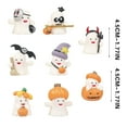 thumbnail image 3 of Mrzvby Halloween Decorations!Mini Ghost jack o'lantern – Halloween Tabletop Decoration, 3 of 9