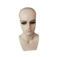 thumbnail image 5 of TOOYFUL Male Mannequin Head with Shoulders Display Stand Beauty Styling Tool Training Head for Hats Businesses Beauty Salon Skin With Beard, 5 of 10