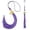 Purple, variant on 2026 Tassel Graduation 15.7", Elegant 2026 Graduation Tassel with Year Charm Gold Date Drop for Graduations Cap