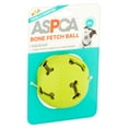 thumbnail image 2 of ASPCA Vanilla Scented Bone Ball Dog Fetch Toy, Green, 2 of 4