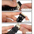 thumbnail image 4 of 6pcs Watch Strap Holder Loop, Silicone Watch Band Keeper Retainer Fastener Ring Parts for Smart Watch Band Wristband Replacement, 4 of 6