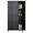 GM-Black-sport, variant on GangMei Metal Storage Sports Locker for Adult, 1-Door Metal Storage Locker for School, Office, Gym, Bedroom, Assembly Required,Black