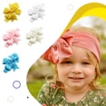 thumbnail image 4 of Bandeau à Nœud pour Bébés Filles, Accessoires pour Cheveux à Fleurs, 4 of 7