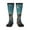 2 Black-1, variant on Starry Sky Cloud Wolf Pattern Women’s Knee High Crew Socks,Trouser Socks Comfortable, Breathable, Moisture-Wicking and Soft