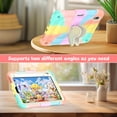 thumbnail image 5 of Case for iPad Mini 7 A17 Pro 2024/Mini 6 2021 8.3 inch 7th/6th Gen with Butterfly Stand, Protective Tablet Cover with Pencil Holder Shoulder Strap for Kids Girls, Colourful RoseGold, 5 of 7