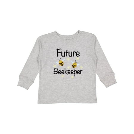 

Inktastic Future Beekeeper Honey Bee Boys or Girls Long Sleeve Toddler T-Shirt