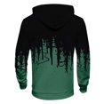 thumbnail image 5 of Mens Hooded Sports Tracksuit Unisex Two-Piece Running Set Long Sleeve Pullover Hoodies and Sweatpants, for Winter Training and Casual Wear,Army Green,L, 5 of 7