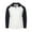 White, variant on Mens Hoodies Raglan Sleeve Colorblock Button Collar Hooded Sweatshirt Men's Sports Large,Size Casual Pullover Sweatshirt,Size M-3XL