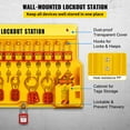 thumbnail image 5 of VEVOR 58 pcs Lockout Tagout Kits, Electrical Safety Loto Kit Includes Padlocks, Lockout Station, Hasp, Tags & Zip Ties, Lockout Tagout Safety Tools for Industrial, Electric Power, Machinery, 5 of 9