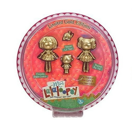 Mini Lalaloopsy GOLD Collector Edition – Peanut Big Top & Crumbs Sugar