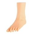 thumbnail image 1 of Mannequin Feet Model PVC Manicure Tool Female Foot for Display Shoes Chains Left Foot, 1 of 8